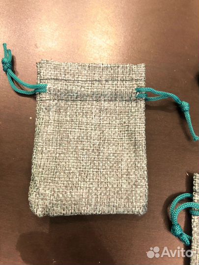 Мешочек из льна подарочный