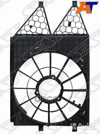 Диффузор радиатора volkswagen polo sedan 10/S