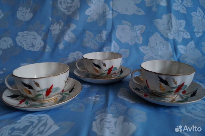 Три чайные пары 