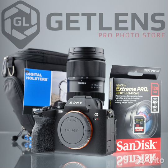 Комплект Sony 7R5 + Tamron 28-75 + SanDisk 128 UHS