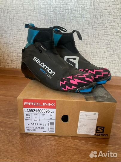 Лыжные ботинки salomon prolink