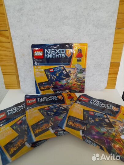 Lego Лего nexo knights мини фигурки