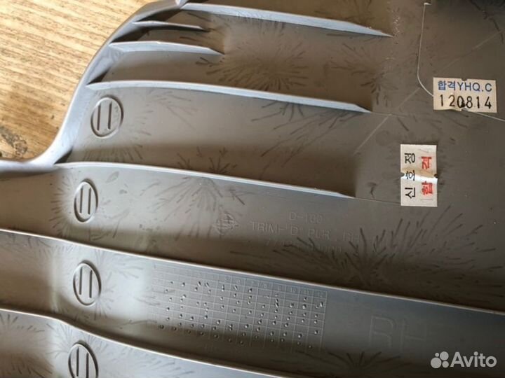 Накладка в салоне задняя левая Ssangyong Actyon