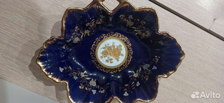 Ваза конфетница, фруктовница, Чехословакия. СССР