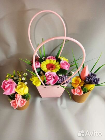 Букет из мыла мыльные композиции