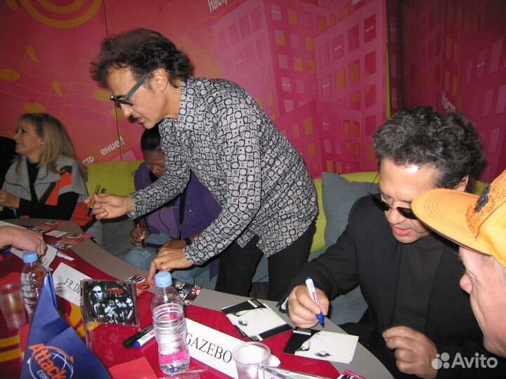 Автограф F.R.David Оригинал Певец Ф.Р.Дэвид 1986 г