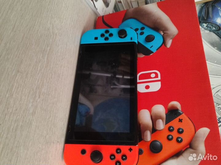 Nintendo switch+ведьмак 3+ 2 игры про зельду