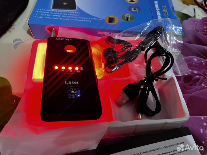 Детектор скрытых камер и жучков