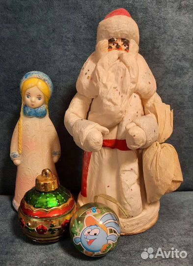 Елочные игрушки СССР на прищепке