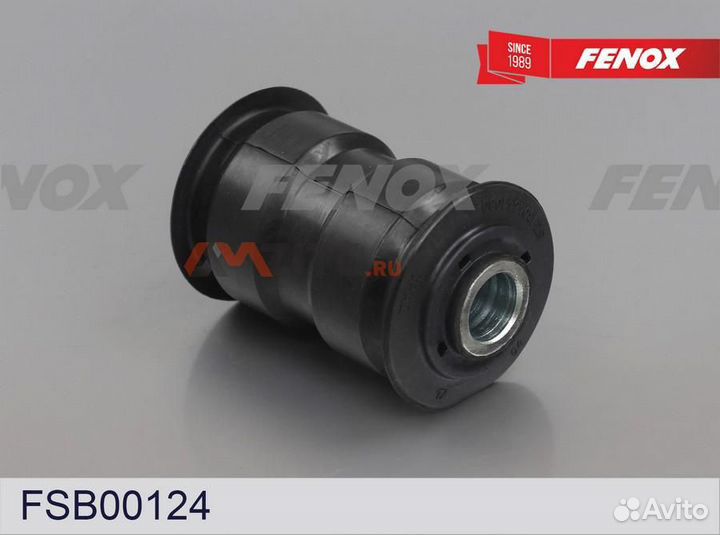 Fenox FSB00124 Сайлентблок задней рессоры citroen/peugeot/fiat jumper/boxer/ducato пер