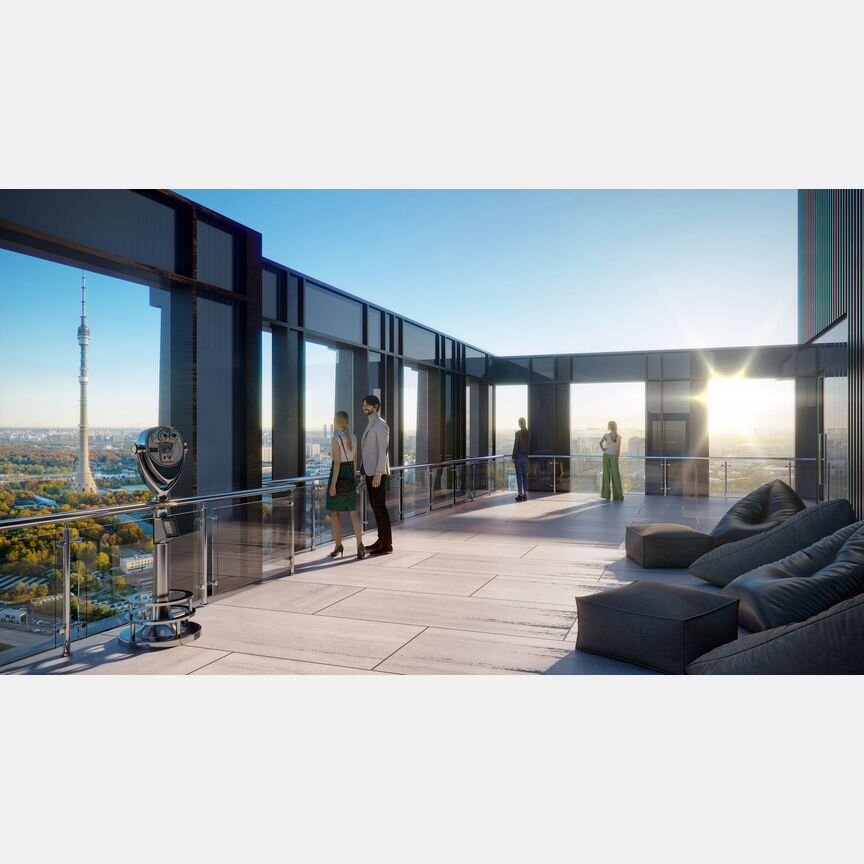 2-к. квартира, 61,7 м², 12/19 эт.