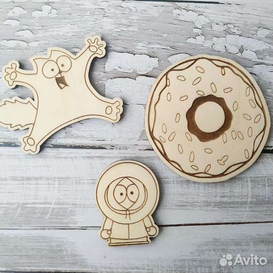 Заготовки для магнитов и значков