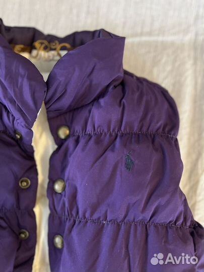 Жилетка для девочки ralph lauren 6 двусторонняя