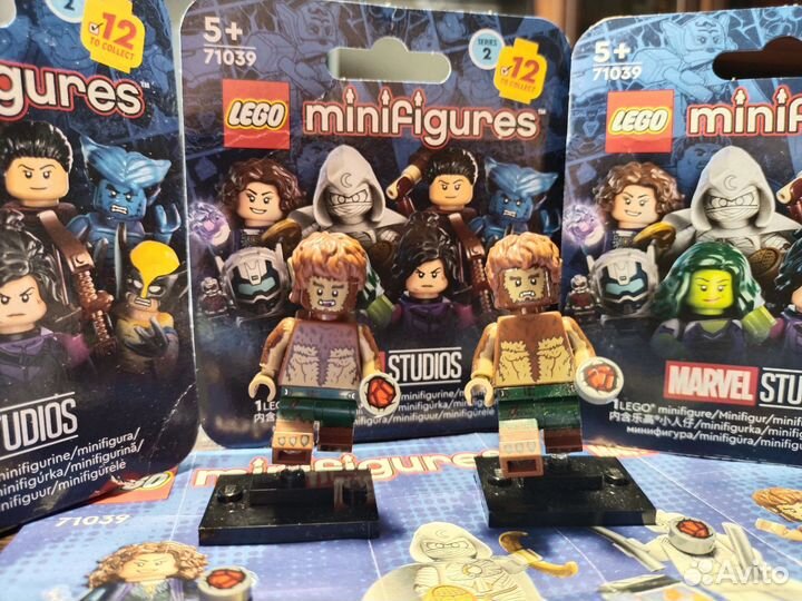 Lego minifigures marvel series 2