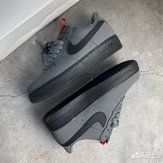 Кроссовки Nike Air Force 1 Anthracite (36-45)