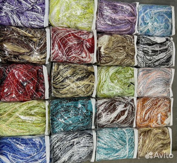 Нитяные шторы, кисея с люрексом. Новые