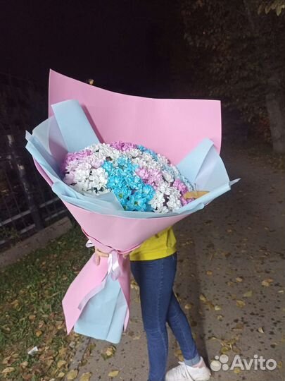 Букеты гиганты из живых цветов с доставкой