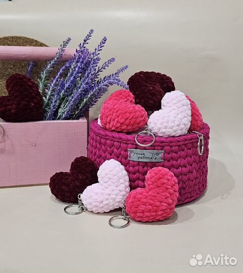 Брелок сердечко