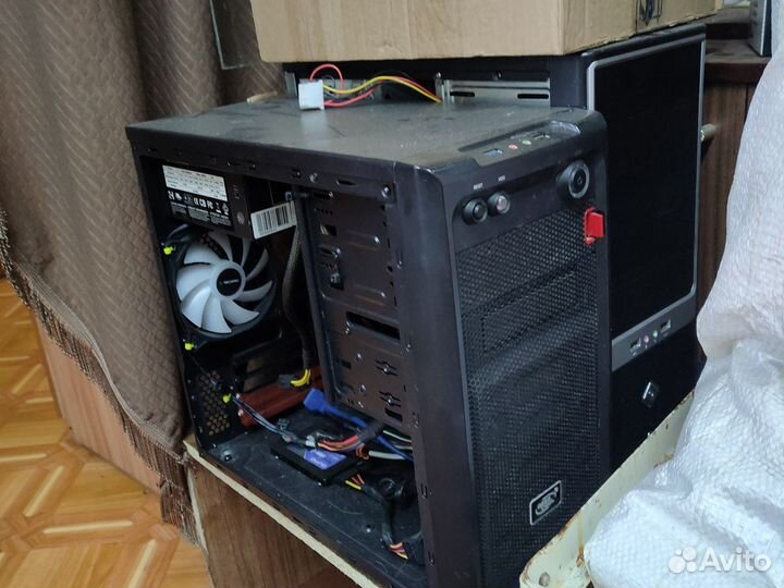 Корпус для пк+450ватт, ssd128