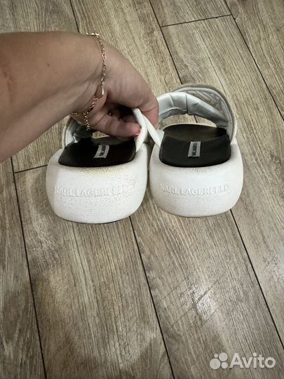 Шлепки karl lagerfeld