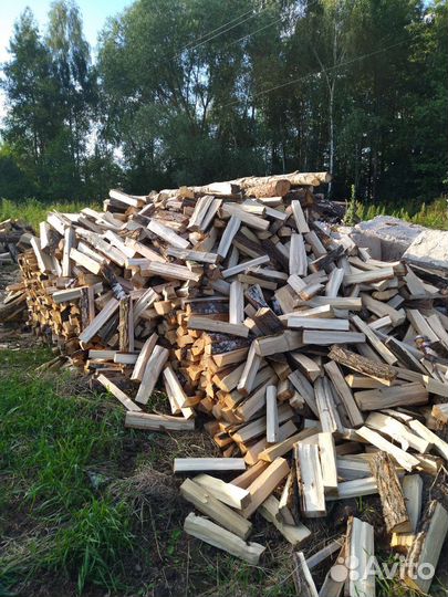 Дрова колотые