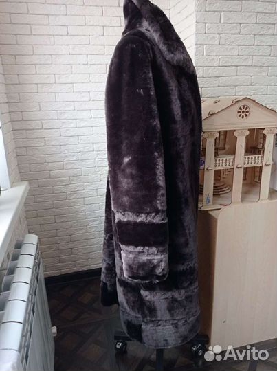 Шуба мутоновая женская