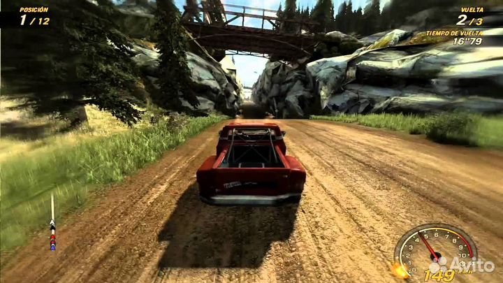 Flatout Ultimate Carnage xbox 360 Диск
