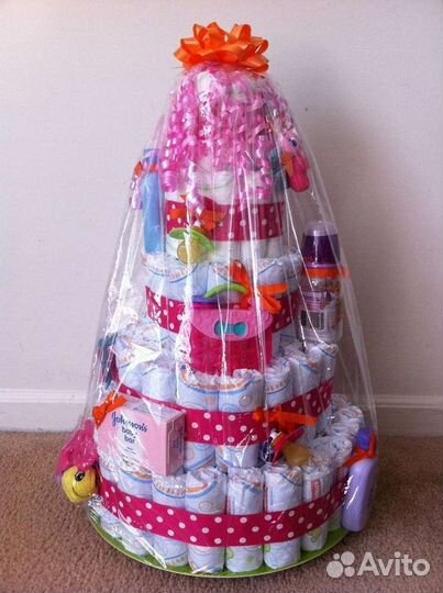 Торт из памперсов