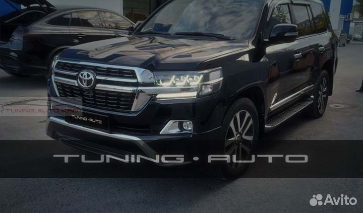 Фары Toyota Land Cruiser 200 Стиль Lexus S4548