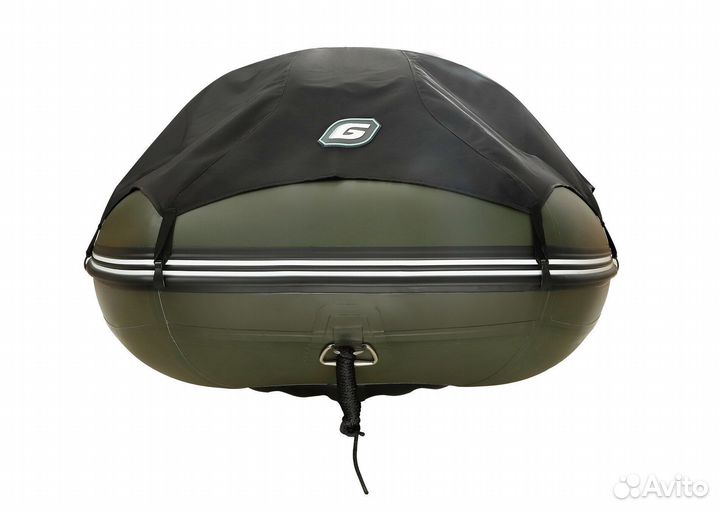 Лодка пвх Gladiator E350 PRO зеленый