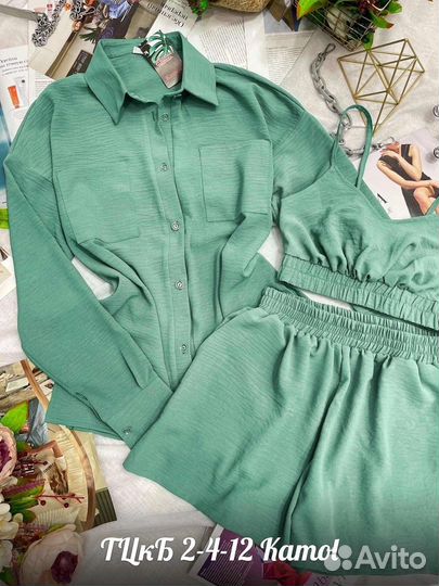 Костюм женский с шортами