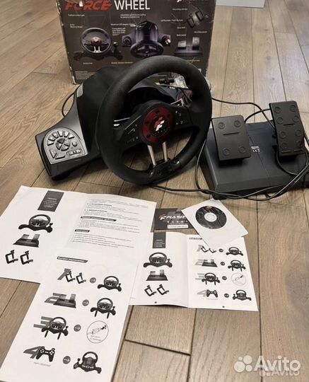 Игровой руль FlashFire 6in1 Force Wheel WH-2304V