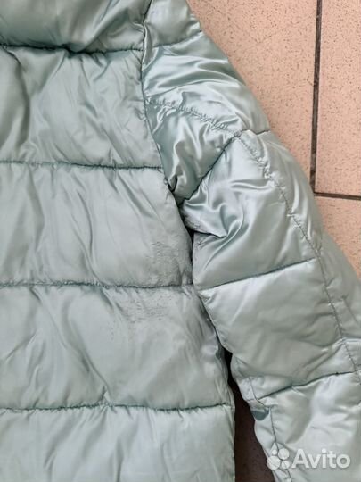 Пуховик для девочки 140
