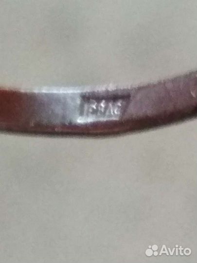 Кольцо серебро 925 размер 16