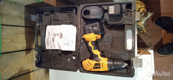 Дрель-шуруповëрт Ермак