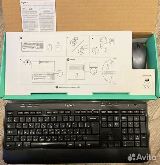 Клавиатура беспроводная logitech mk520 advanced