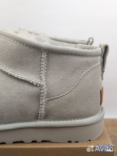 Угги Ugg Classic Ultra Mini Grey Violet