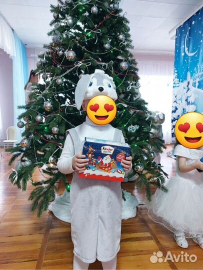 Новогодний костюм зайка