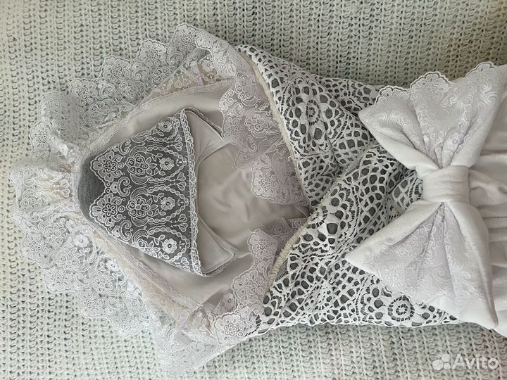 Комплект на выписку. Одеяло, покрывало, конверт