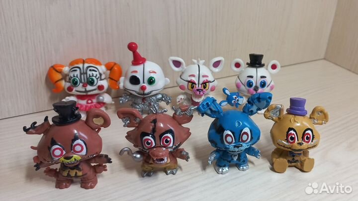 Набор фигурок аниматроников fnaf