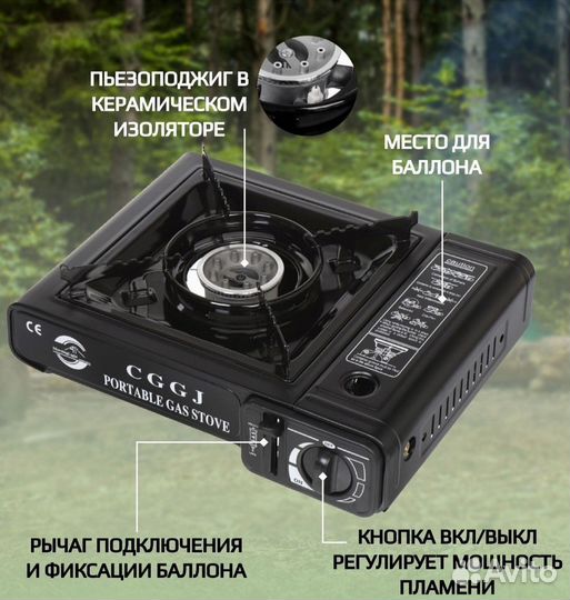 Газовая плита туристическая