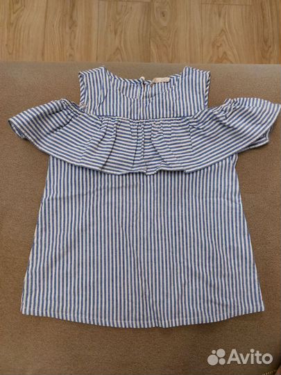 Летний топ для девочки 122 см