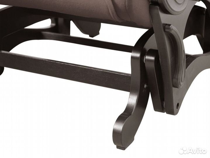 Массажное кресло качалка с пуфиком fujimo sakura