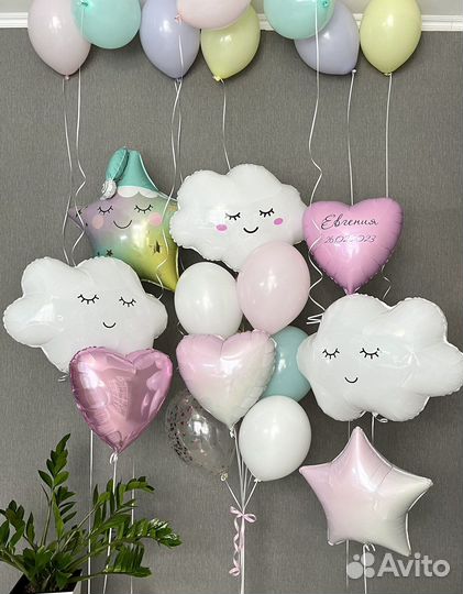 Шары на выписку из роддома
