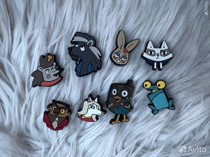 Набор джиббитсов Яндекс Лавки для Crocs