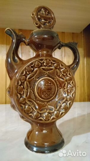 Глиняный кувшин для вина СССР