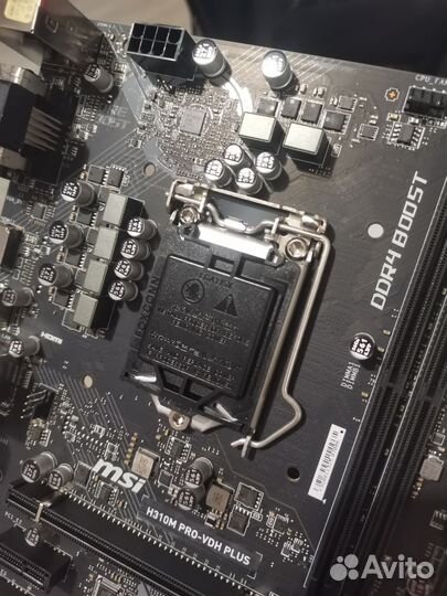 Материнская плата msi h310m pro vdh plus
