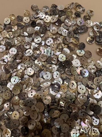 Пуговицы из ракушки