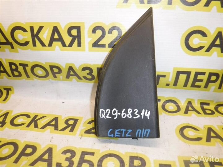 Крышка зеркала внутренняя правая Hyundai Getz 200