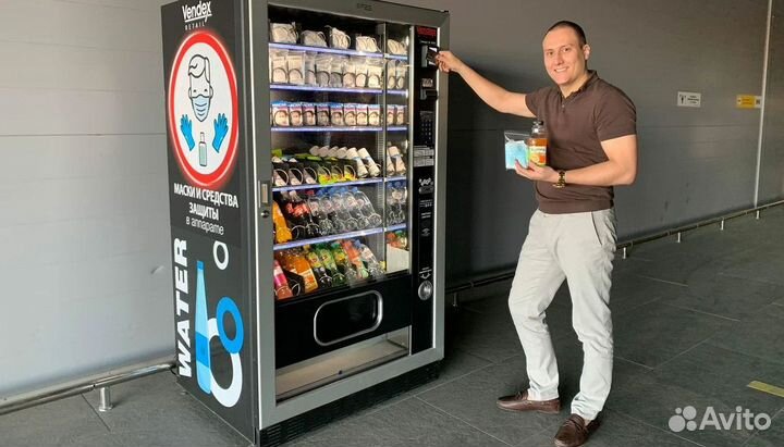 Бизнес с автоматами напитков в популярных местах